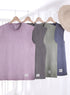 Lavender Washed Sleeveless T-Shirt - Khotwh